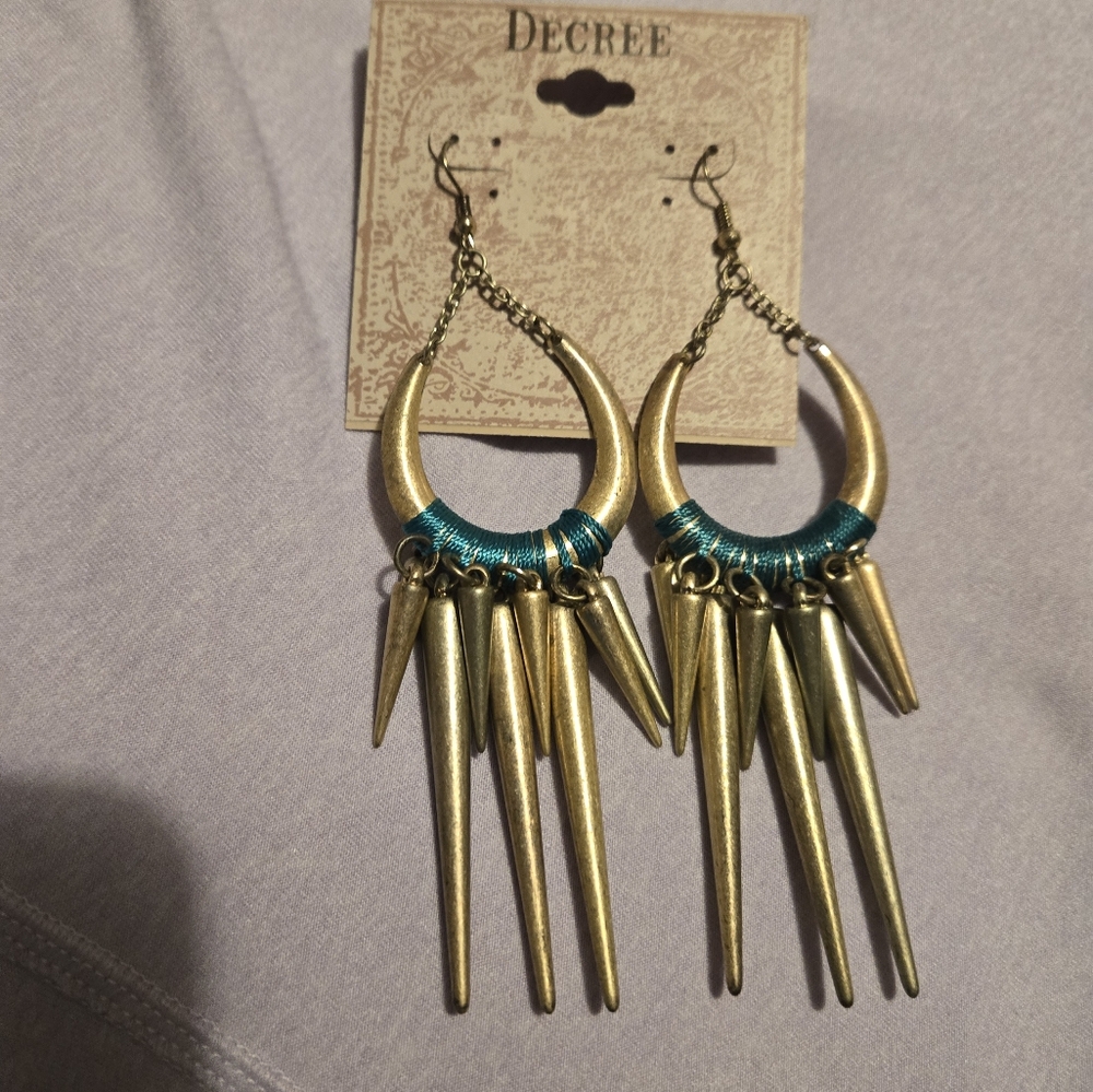 Grunge Style French hook earrings